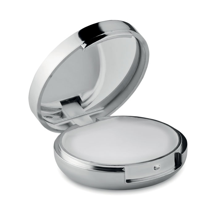 Specchietto con lucidalabbra shiny silver item picture front