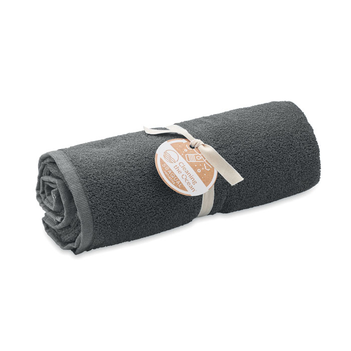 SEAQUAL® towel 100x170cm Grigio item picture front