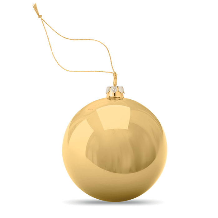 Palla di Natale sublimatica Oro item picture back