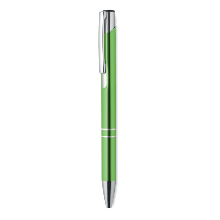 Penna a sfera in alluminio Lime item picture back