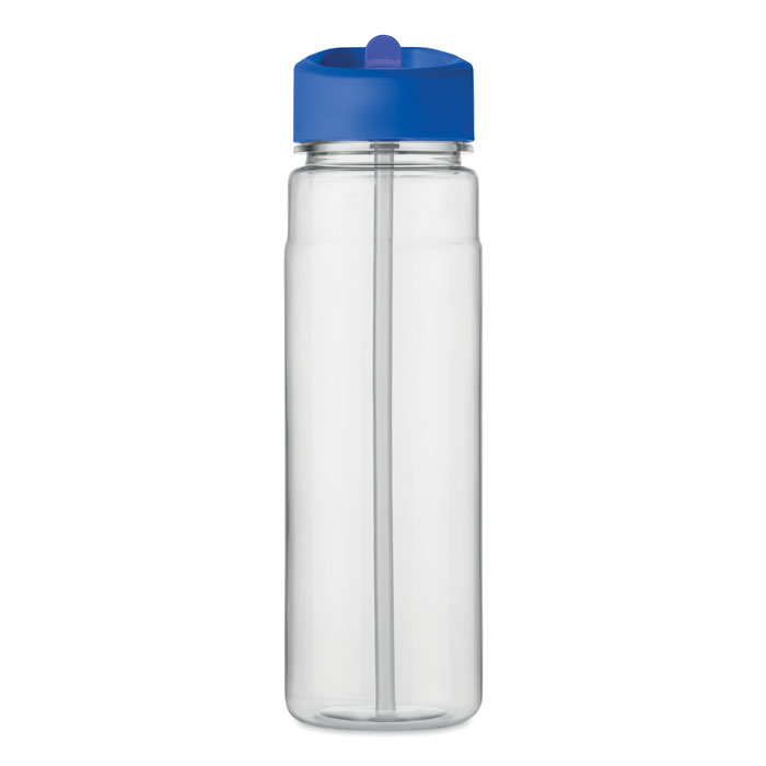 RPET bottle 650ml PP flip lid Blu Royal item picture open
