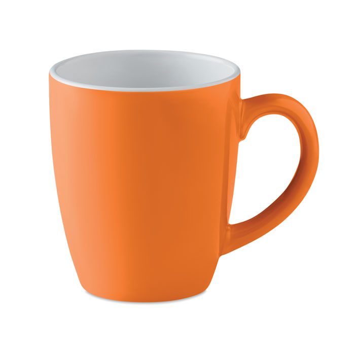 Ceramic coloured mug 290 ml Arancio item picture front