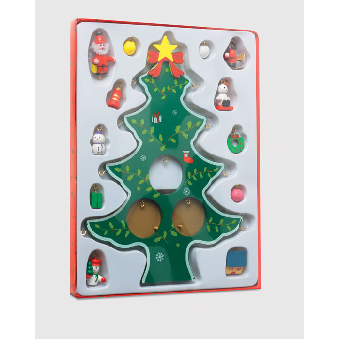 Albero di Natale in legno green item picture side