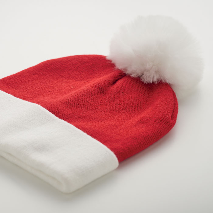Christmas knitted beanie Rosso item detail picture