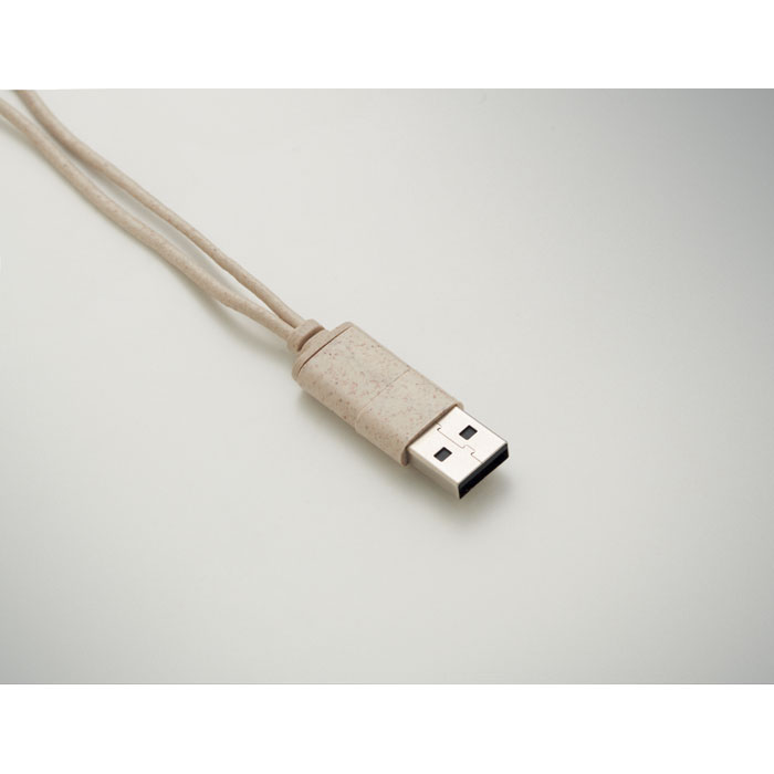 Set di cavi in valigetta Beige item picture side