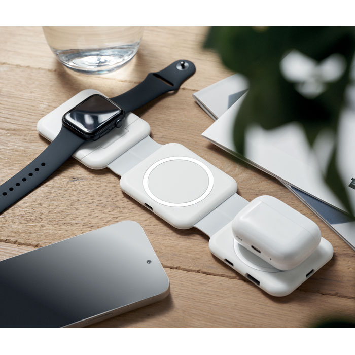 Foldable charging station Bianco item ambiant picture