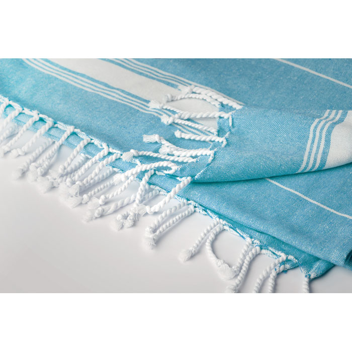 Beach towel cotton  180 gr/m² turquoise item detail picture