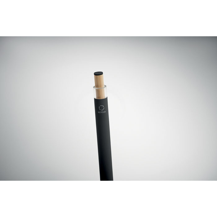 Recycled aluminium pen Nero item picture side