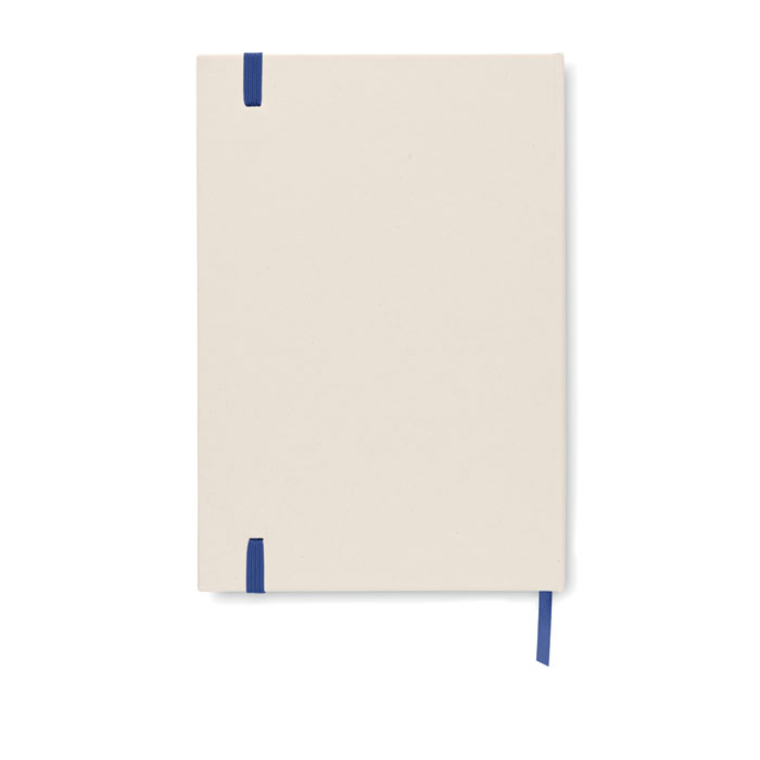 Notebook A5, cartone riciclato Blu item picture back
