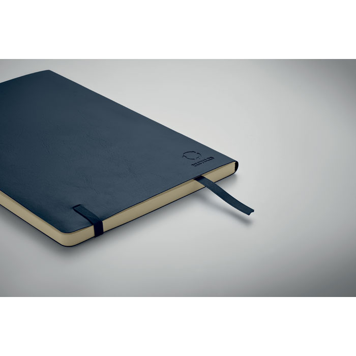 Notebook A5 riciclato Francese Navy item detail picture