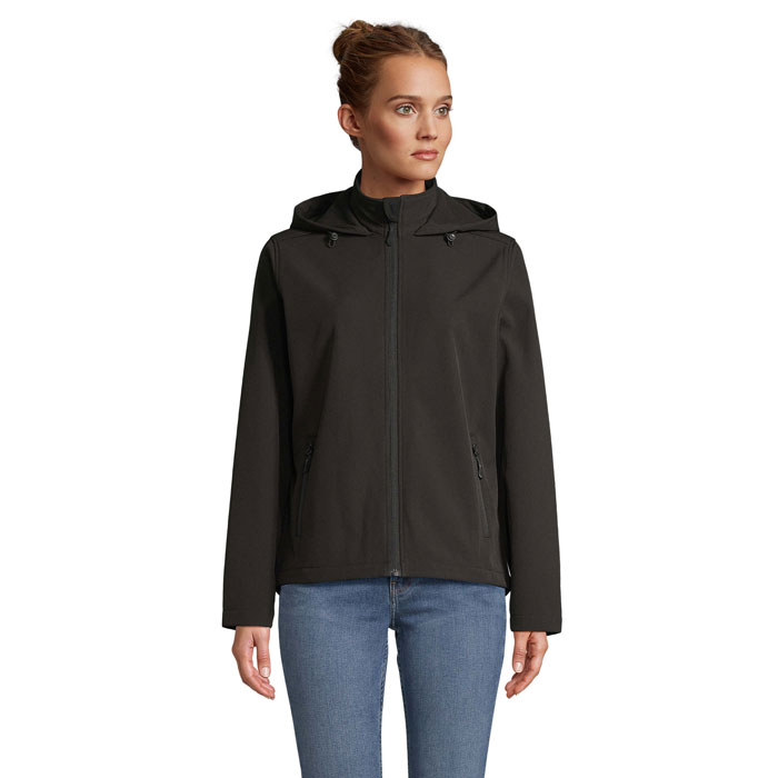 RACE DONNA GIACCA CAPPUCCIO Nero item picture front