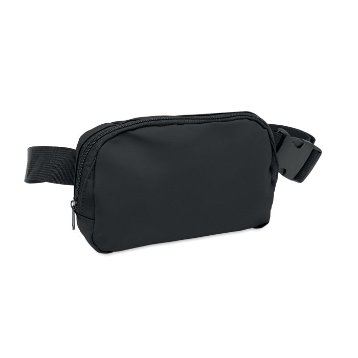 Waist bag in 210D polyester Nero item picture 4