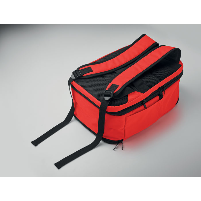 Zaino a mano formato cabina Rosso item detail picture