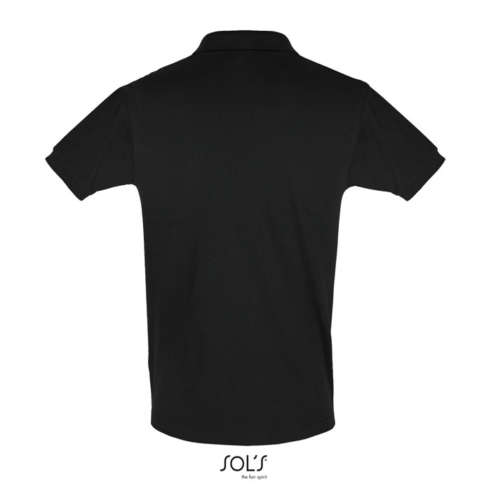 PERFECT MEN POLO 180g black item picture back