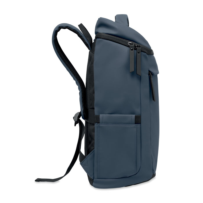 15" PU laptop backpack Francese Navy item picture 2