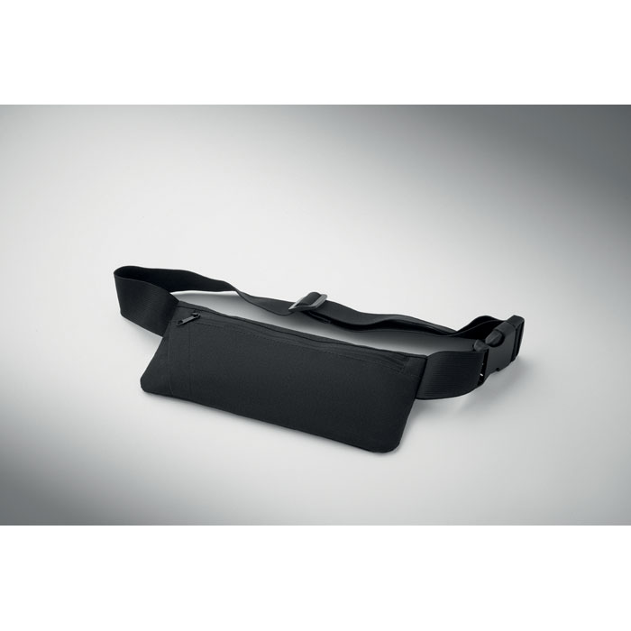Marsupio sportivo 600D RPET Nero item detail picture