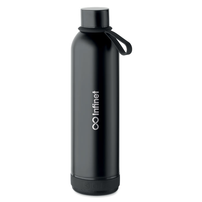 Double wall bottle 500ml Nero item picture printed