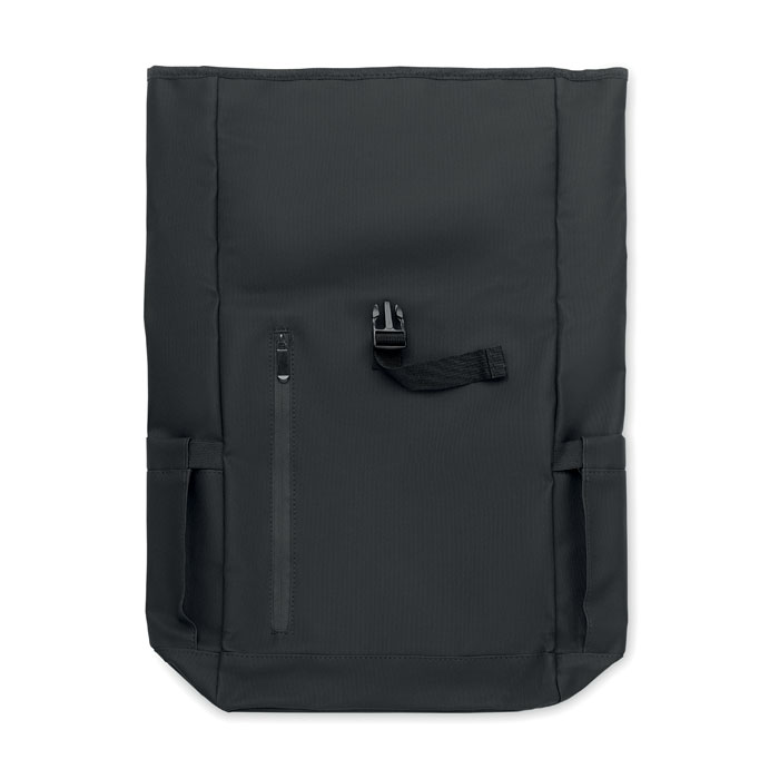 Zaino Rolltop per laptop 600D Nero item picture 3