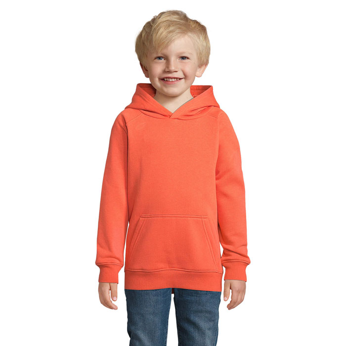 STELLAR KIDS FELPA Arancio Bruciato item picture front