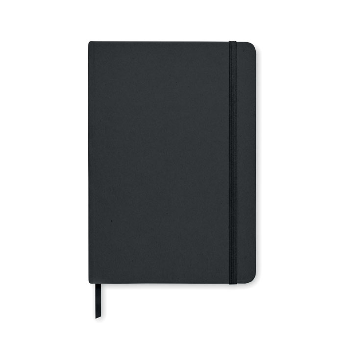 Notebook A5 in cartone black item picture back