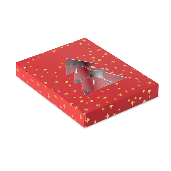 Cinnamon scented tea light set Rosso item picture front