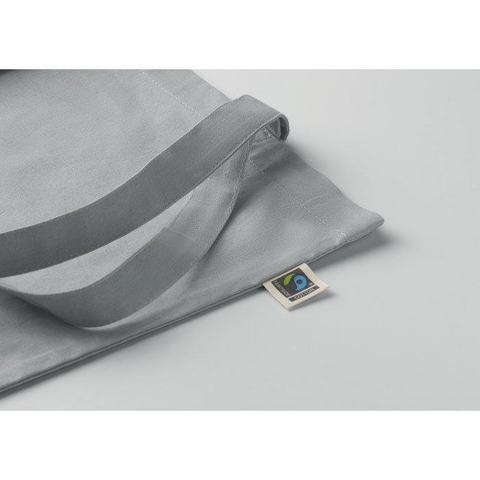 Shopper Fairtrade 180gr Grigio item picture open
