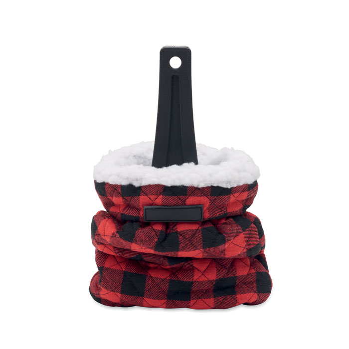 Quilted ice scraper glove Rosso item picture top