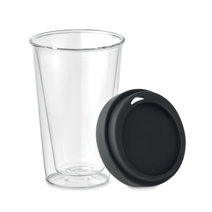 Bicchiere in vetro black item picture open