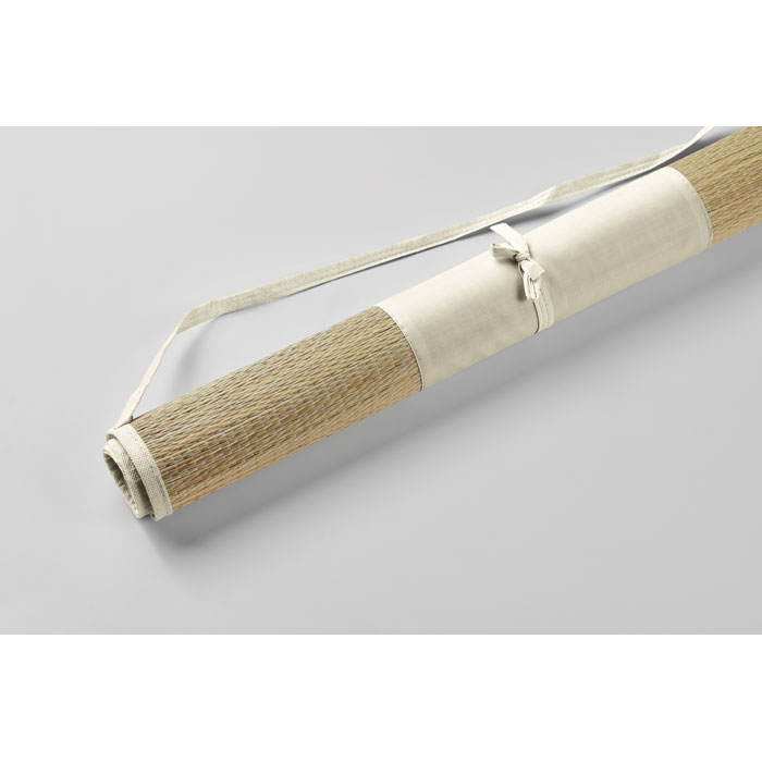 Stuoia da spiaggia in paglia Beige item detail picture
