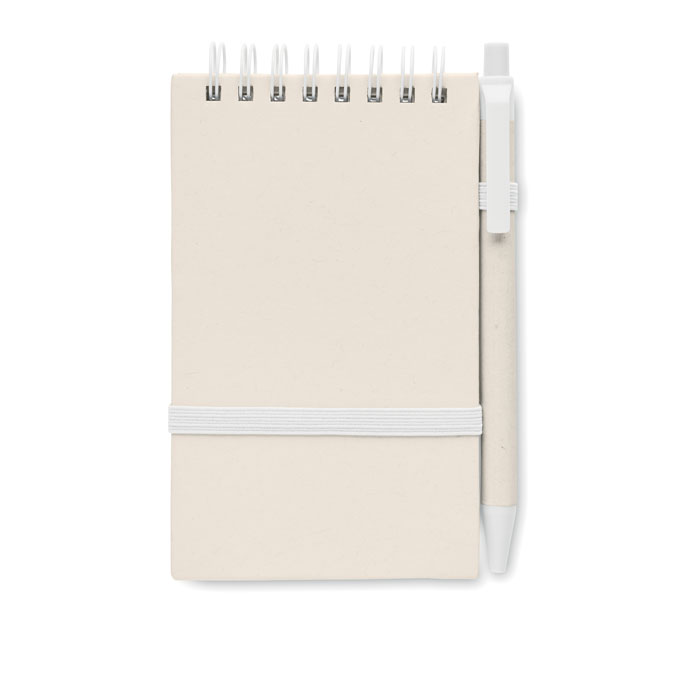 A6 milk carton notebook set Bianco item picture side