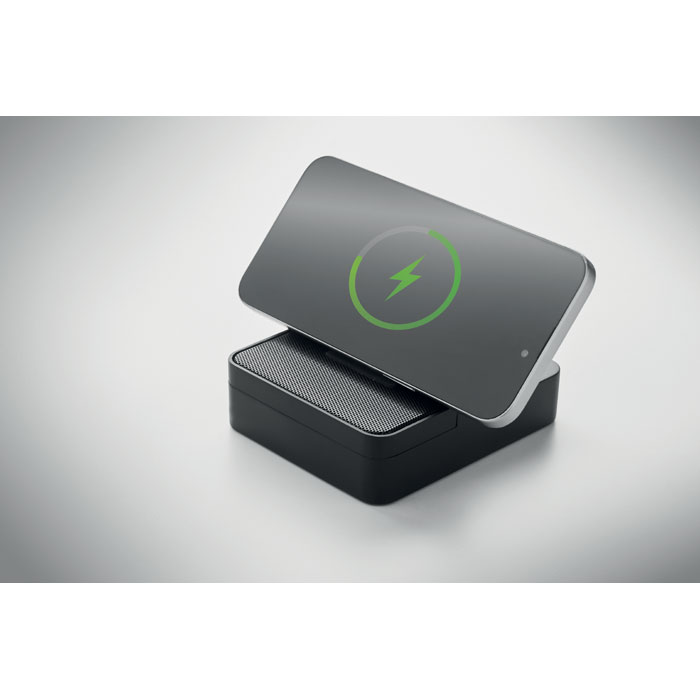 Speaker e caricatore 15W Nero item detail picture