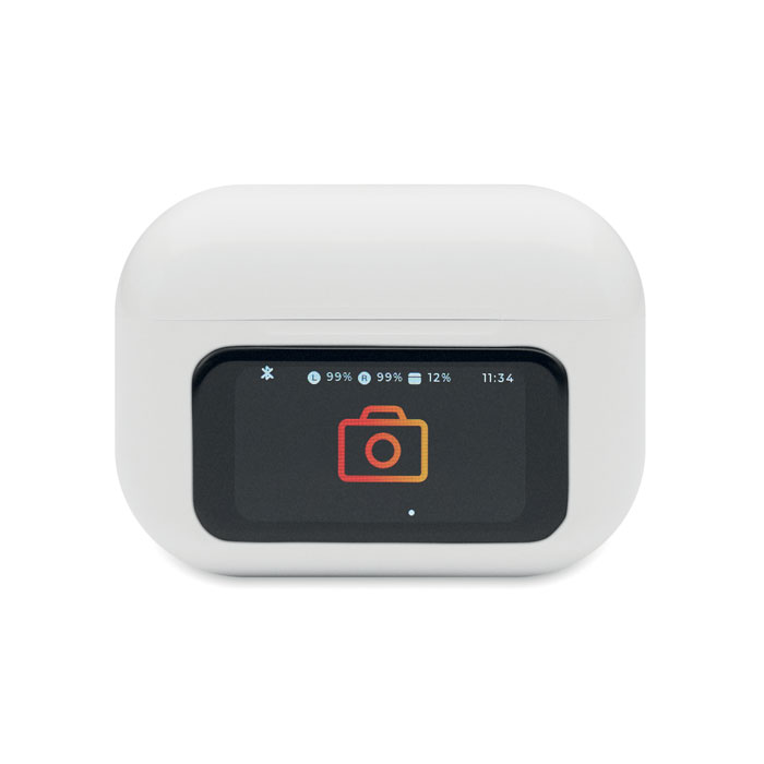 Auricolari TWS in ABS Bianco item picture top