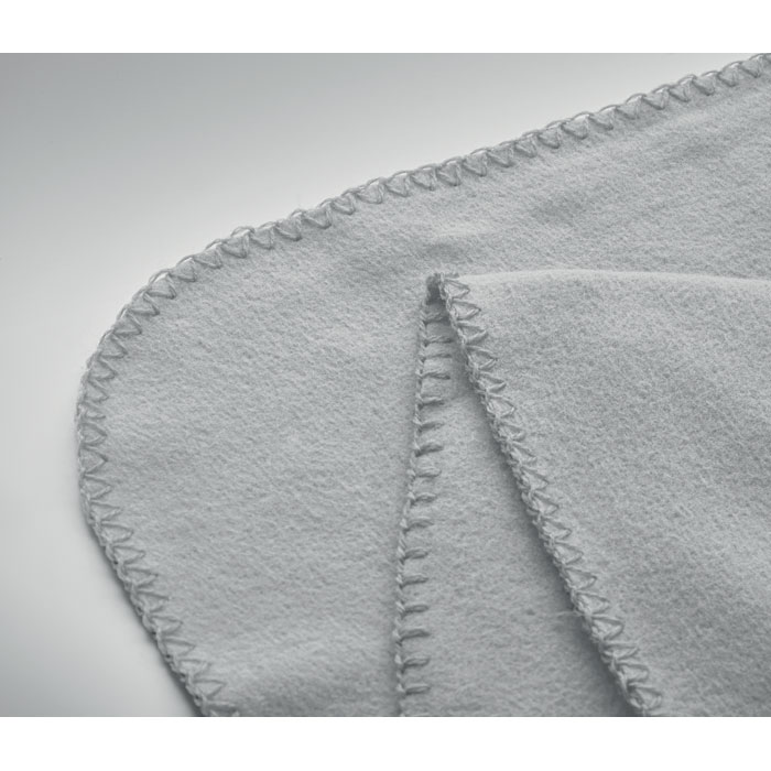 RPET fleece blanket 130gr/m² Grigio item detail picture