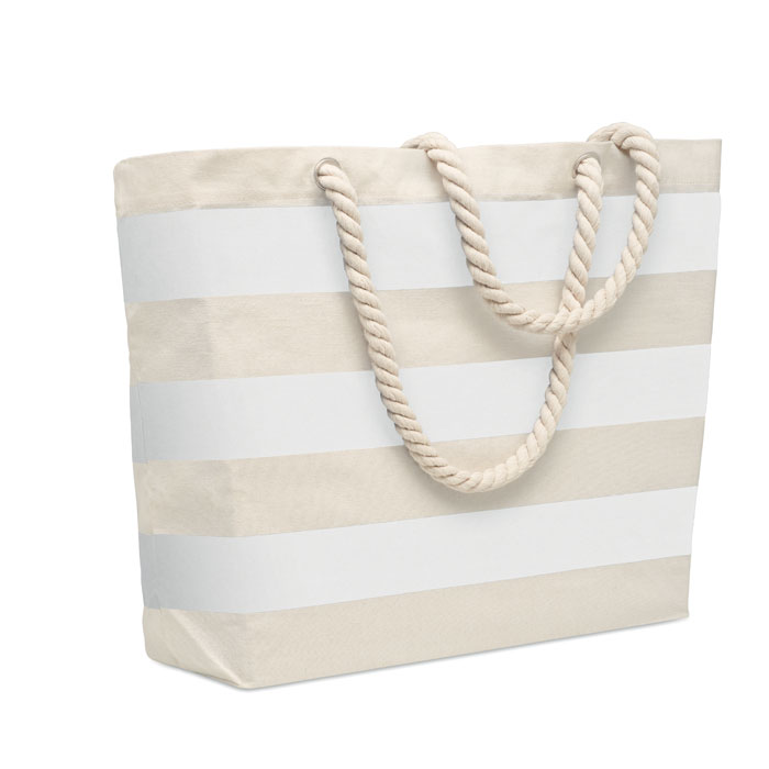 Cotton beach bag 220 gr/m² Bianco item picture front
