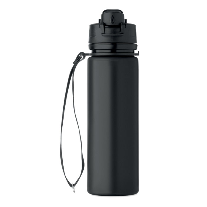 Foldable silicone sports bottle Nero item picture 1