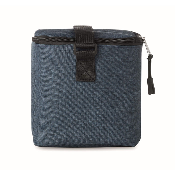 600D RPET Cooler bag for cans Blu item picture back