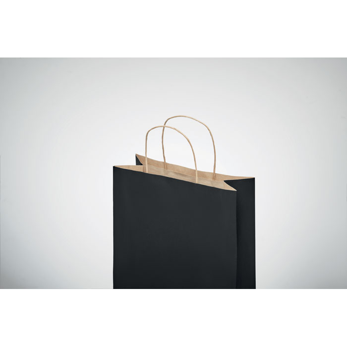 Small Gift paper bag 90 gr/m² Nero item detail picture