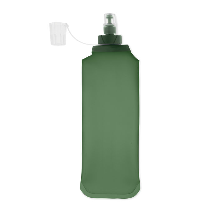 Foldable water bottle 500ml Verde item picture side