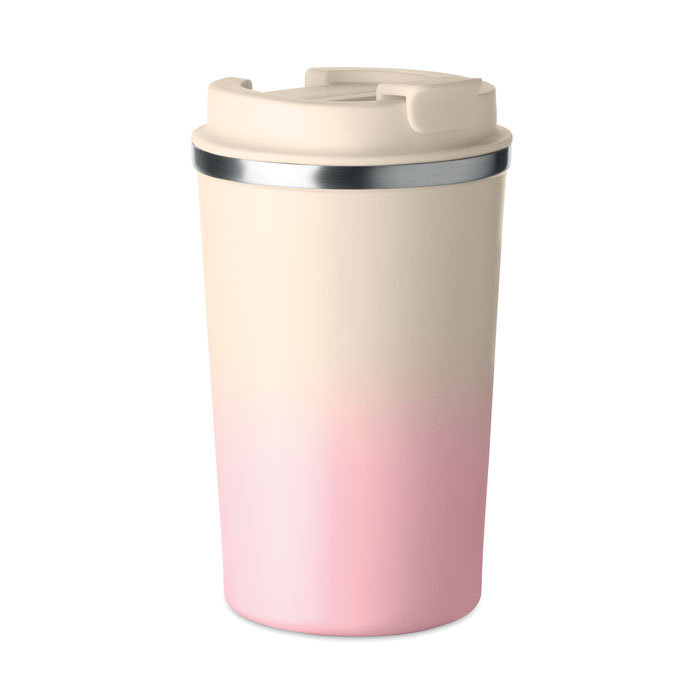 Bicchiere doppio strato 350 ml Rosa Baby item picture front