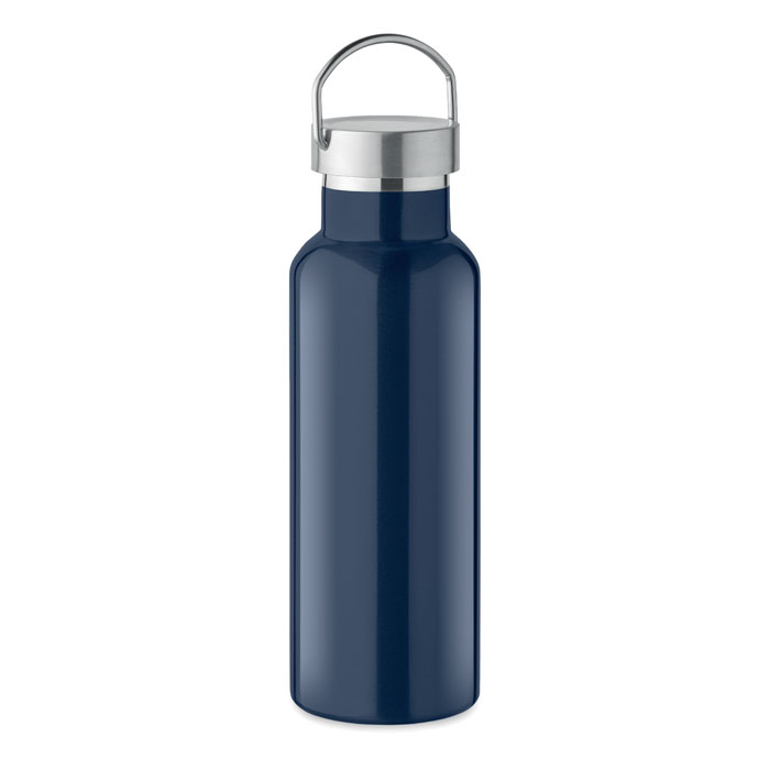 Double wall bottle 500 ml Francese Navy item picture open