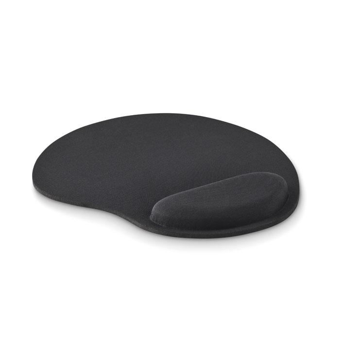 Tappetino mouse ergonomico black item picture front