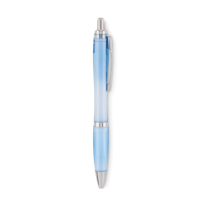 Ball pen in RPET Azzurro Chiaro Trasparente item picture top