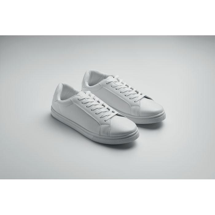 Sneakers in PU 37 Bianco item picture back