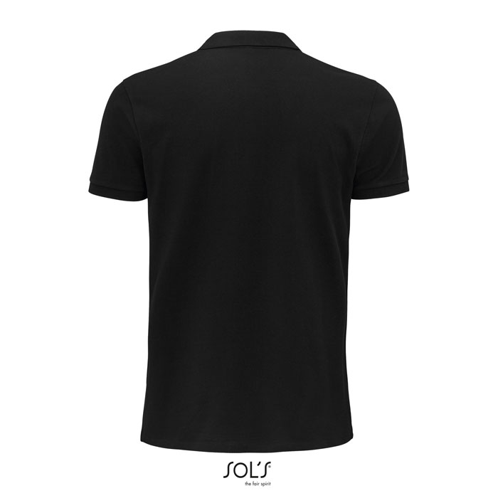 Polo PLANET UOMO 170g black item picture back