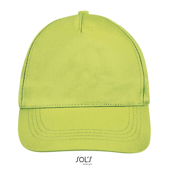 BUZZ FIVE PANEL CAP Apple Green item picture front