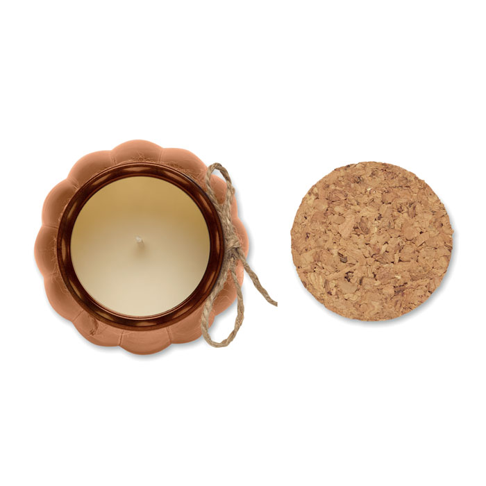 Candela vegetale vaniglia Marrone item picture open