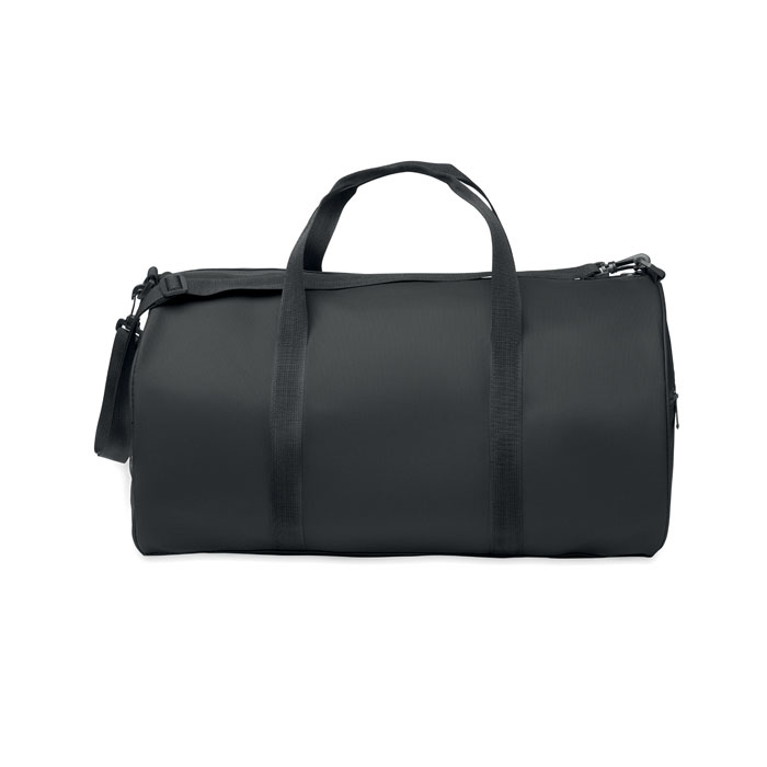 Duffle bag in 600D RPET Nero item picture back