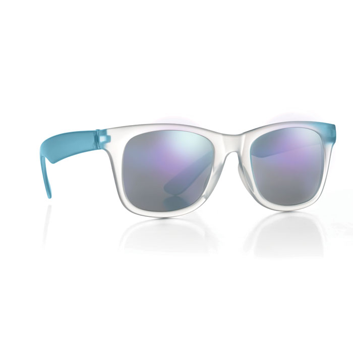Sunglasses with mirrored lense Blu item picture back