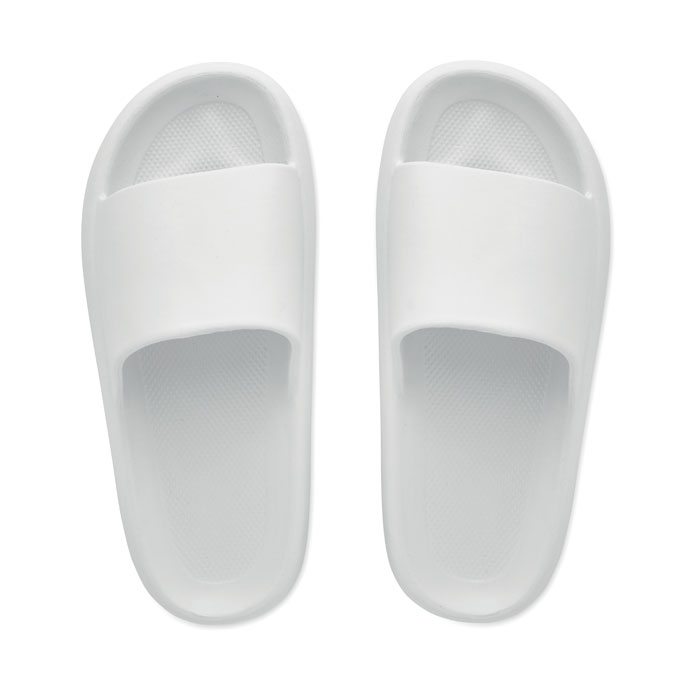 Ciabatte unisex in EVA Bianco item picture back