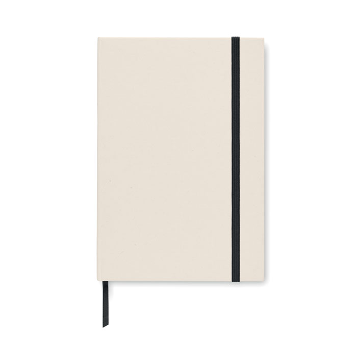Notebook A5, cartone riciclato black item picture side